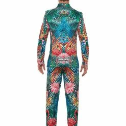 Smiffys USA Hawaiian Tropical Flamingo Suit