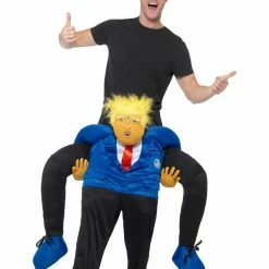 Smiffys USA Costumes Piggyback Ride Trump President Adult Costume