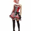 Smiffys USA Costumes Fever Deluxe Clown Cutie Costume