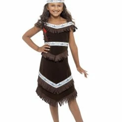 Smiffys USA Native American Inspired Girl Costume Costumes