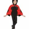 Smiffys USA Accessories Ladybird Hooded Cape 1 Smiffys USA Accessories Ladybird Hooded Cape
