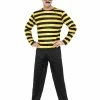 Smiffys USA Costumes Where's Wally? Odlaw Adult Costume 1 Smiffys USA Costumes Where's Wally? Odlaw Adult Costume