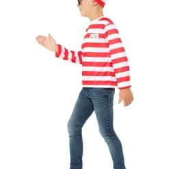 Smiffys USA Where's Wally? Instant Costume Kit, Kids