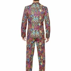 Smiffys USA Neon Rainbow Pride Men's Suit Costumes 7 Smiffys USA Neon Rainbow Pride Men's Suit Costumes