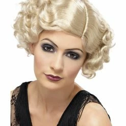 Smiffys USA 20s Flirty Flapper Wig 1920's Costumes