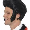 Smiffys USA 50s Quiff The King Men's Wig 2 Smiffys USA 50s Quiff The King Men's Wig