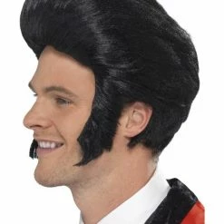 Smiffys USA 50s Quiff The King Men's Wig