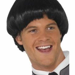 Smiffys USA Swinging 60s Bowl Men's Wig