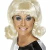 Smiffys USA 60s Flick-Up Women's Wig 1960's Costumes