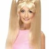 Smiffys USA Baby Power Women's Wig 1990's Costumes
