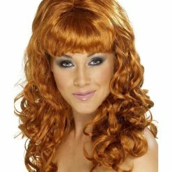 Smiffys USA 60's Beehive Beauty Women's Auburn Wig 1960's Costumes