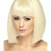 Smiffys USA Coquette Women's Blonde Wig Bob And Fringe
