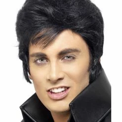Smiffys USA Elvis Men's Wig Wigs & Beards