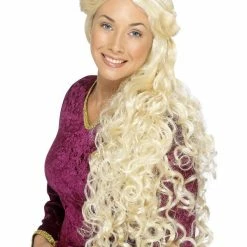 Smiffys USA Renaissance Medieval Women's Wig