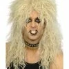 Smiffys USA 80s Hard Rocker Mens Blonde Wig Wigs & Beards