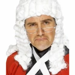 Smiffys USA Judge's Wig Adult
