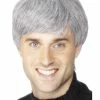 Smiffys USA Corporate Men's Grey Wig Wigs & Beards
