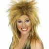 Smiffys USA Wigs & Beards 90s Rock Diva Women's Ginger Wig
