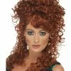Smiffys USA Wigs & Beards Saloon Girl Women's Wig