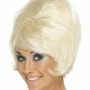 Smiffys USA 60s Beehive Woman's Wig 1960's Costumes
