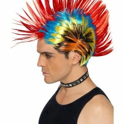 Smiffys USA 80s Street Punk Men's Wig