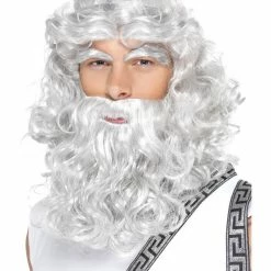 Smiffys USA Zeus Wig And Beard