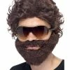 Smiffys USA Wigs & Beards Stag Wig Beard And Sunglasses Kit 1 Smiffys USA Wigs & Beards Stag Wig Beard And Sunglasses Kit