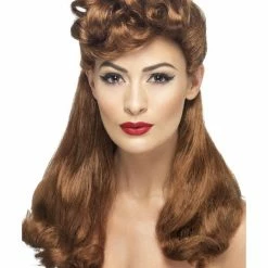Smiffys USA 40s Vintage Women's Wig