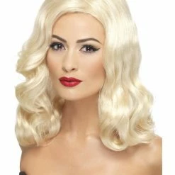 Smiffys USA 20s Women's Luscious Long Wig 1920's Costumes