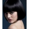 Smiffys USA Wigs & Beards Fever Mia Women's Black Wig Blunt Cut Bob With Fringe 1 Smiffys USA Wigs & Beards Fever Mia Women's Black Wig Blunt Cut Bob With Fringe