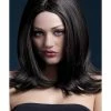 Smiffys USA Fever Sophia Women's Brown Wig Long Layered Wigs & Beards 1 Smiffys USA Fever Sophia Women's Brown Wig Long Layered Wigs & Beards