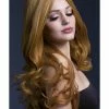 Smiffys USA Fever Rhianne Women's Auburn Wig Long Soft Curl