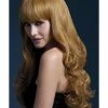 Smiffys USA Wigs & Beards Isabelle Fever Women's Auburn Wig Long Soft Curl & Fringe 1 Smiffys USA Wigs & Beards Isabelle Fever Women's Auburn Wig Long Soft Curl & Fringe