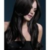 Smiffys USA Khloe Fever Women's Brown Wig Long Wave Wigs & Beards 1 Smiffys USA Khloe Fever Women's Brown Wig Long Wave Wigs & Beards