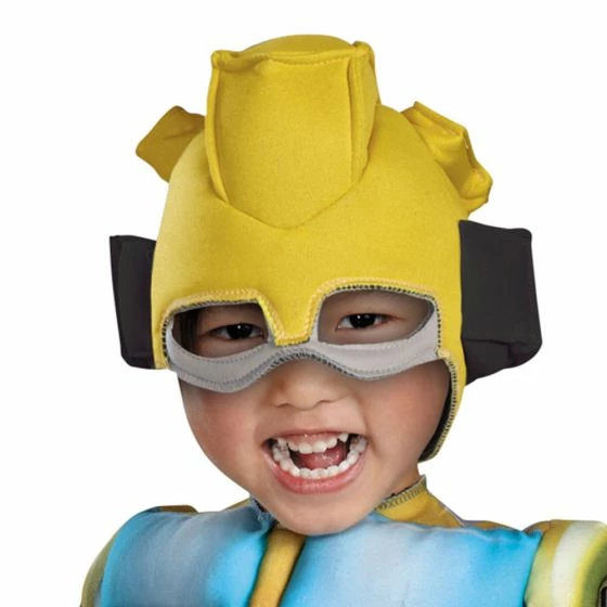 Disguise Transformers Bumblebee Rescue Bot Toddler Muscle Costume And Mask 4 Disguise Transformers Bumblebee Rescue Bot Toddler Muscle Costume And Mask