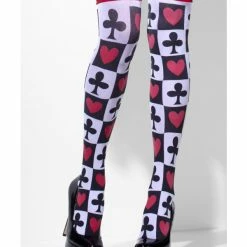 Smiffys USA Accessories Opaque Poker Playing Cards Women's Hold-Ups