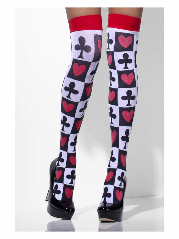 Smiffys USA Accessories Opaque Poker Playing Cards Women's Hold-Ups 3 Smiffys USA Accessories Opaque Poker Playing Cards Women's Hold-Ups