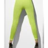 Smiffys USA 80s Opaque Neon Green Footless Tights Accessories