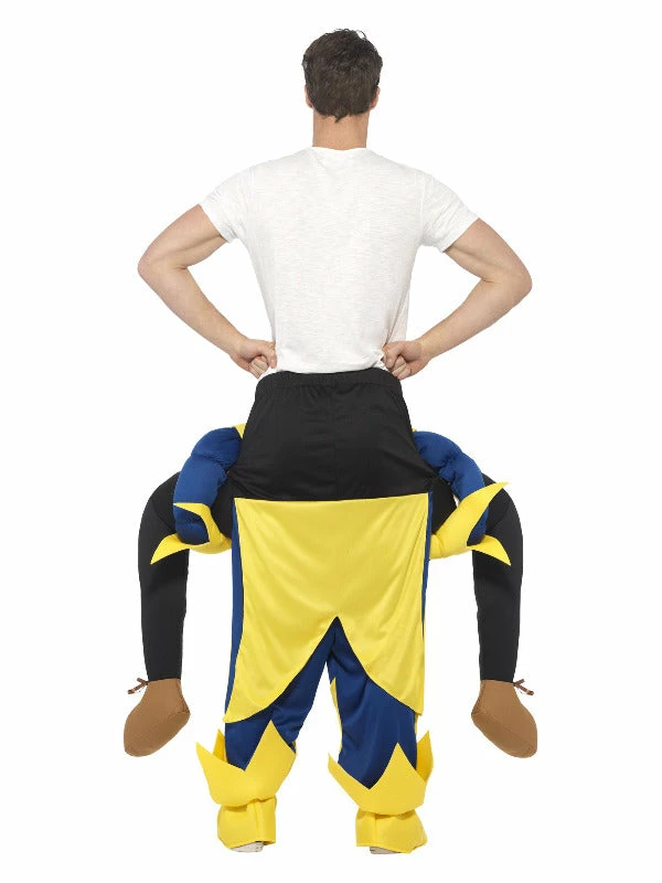 Smiffys USA Bananaman Piggy Back Ride On Adult Costume Costumes 5 Smiffys USA Bananaman Piggy Back Ride On Adult Costume Costumes