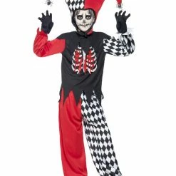 Smiffys USA Costumes Blood Curdling Jester Costume