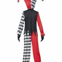 Smiffys USA Costumes Blood Curdling Jester Costume