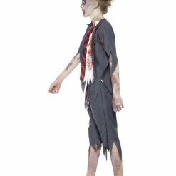 Smiffys USA Zombie School Boy Kids Costume Costumes