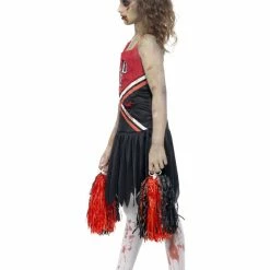 Smiffys USA Zombie Cheerleader Girl's Costume