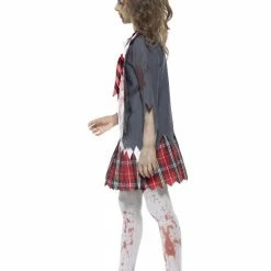 Smiffys USA Costumes Zombie School Girl Kids Costume