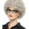 Smiffys USA Wigs & Beards Granny Perm Women's Wig
