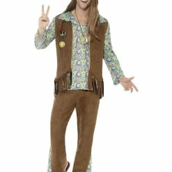 Smiffys USA 60s Hippie Men's Costume Costumes