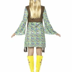 Smiffys USA 60s Hippie Chick Women's Costume