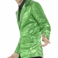 Smiffys USA Costumes Sequin Green Jacket