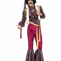 Smiffys USA 70s Psychedelic Rocker Men's Costume Costumes