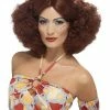 Smiffys USA 1970's Costumes 70s Afro Women's Wig